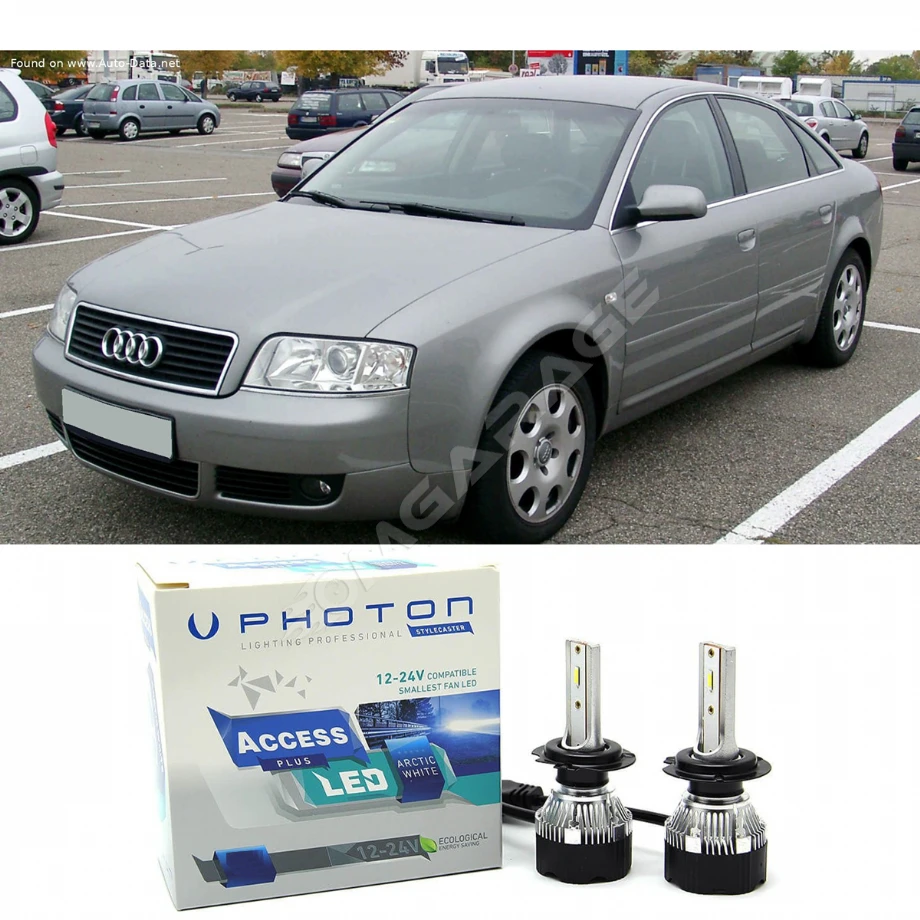 Audi A6 C5 Led Xenon Uzun Far Ampulü H7 Access Yeni Seri Beyaz 1997-2005