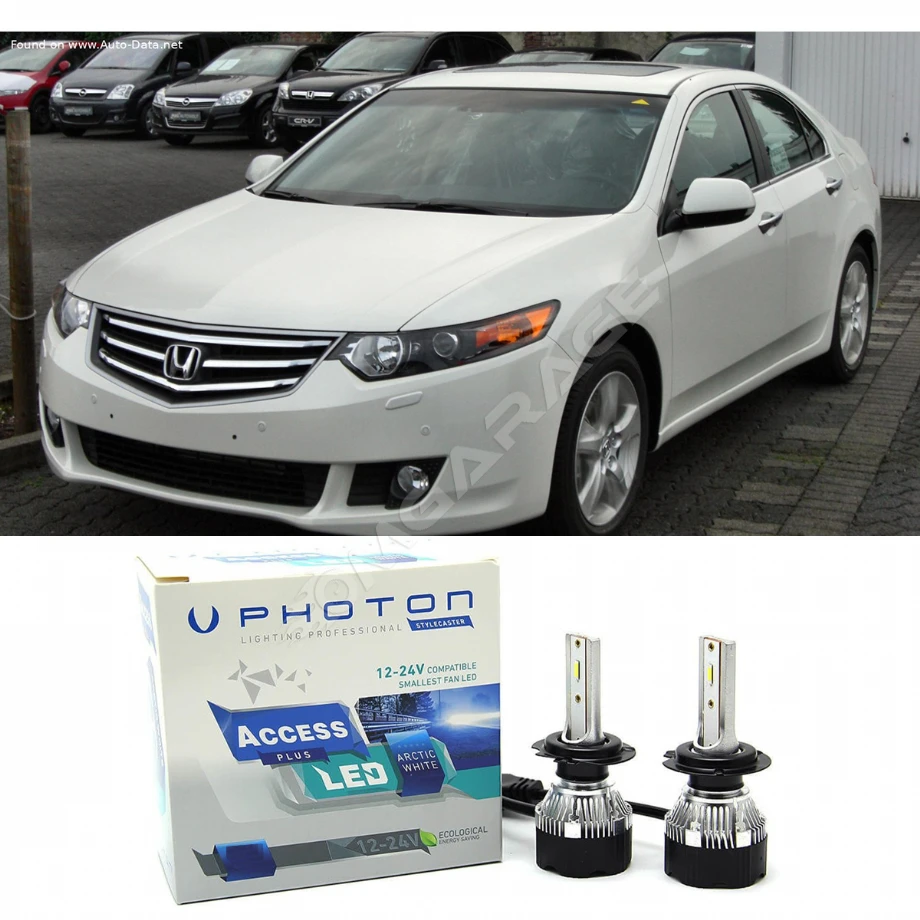 Honda Accord Led Xenon Kısa Far Ampulü H1 Access Yeni Seri Beyaz 2003-2009