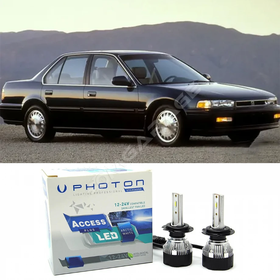 Honda Accord Led Xenon Uzun + Kısa Far Ampulü H4 Access Yeni Seri Beyaz 1988-1995