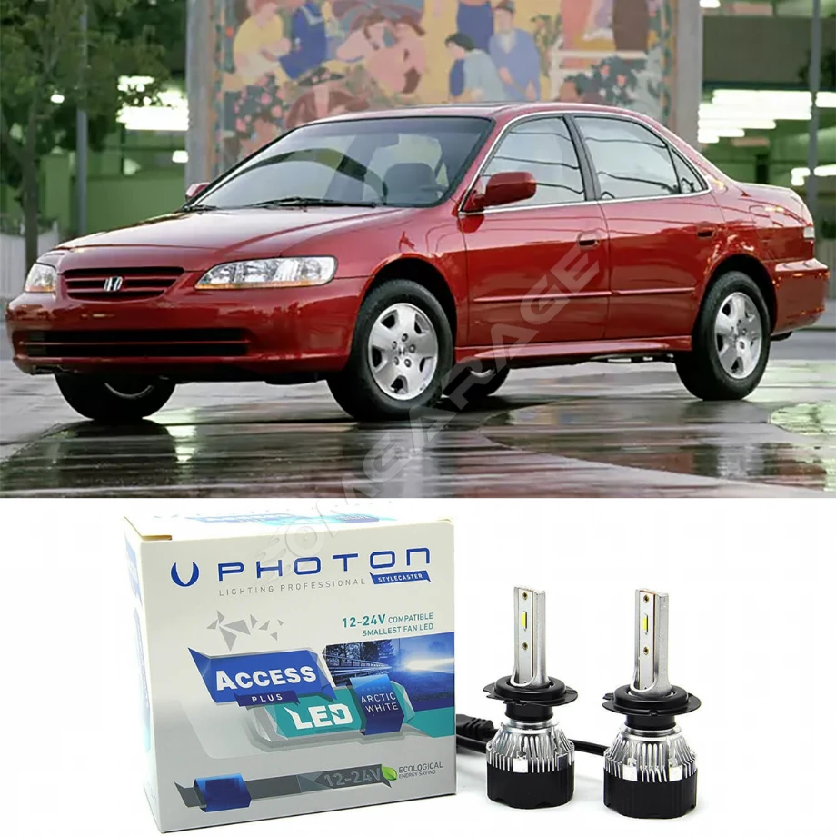 Honda Accord Led Xenon Uzun Far Ampulü HB3 Access Yeni Seri Beyaz 1999-2003