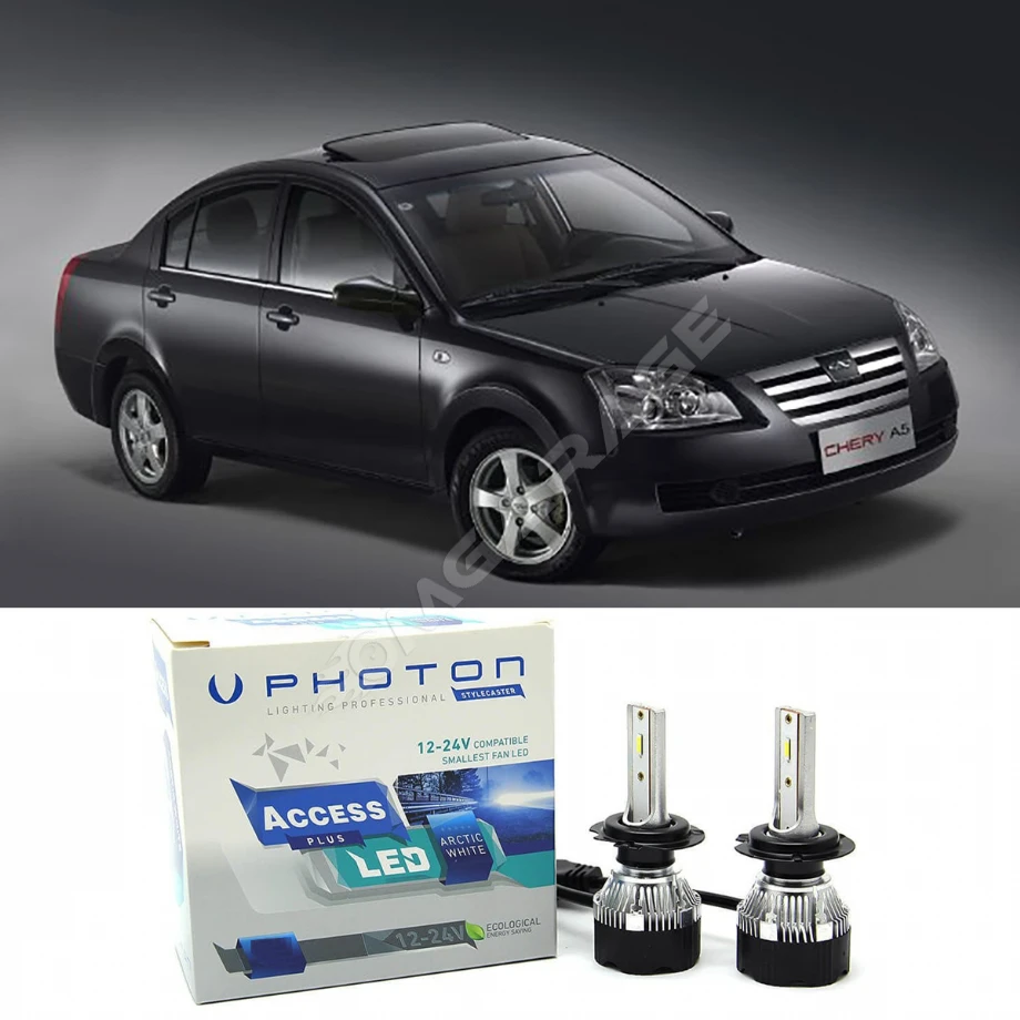 Chery Alia Led Xenon Kısa Far Ampulü H7 Access Yeni Seri Beyaz