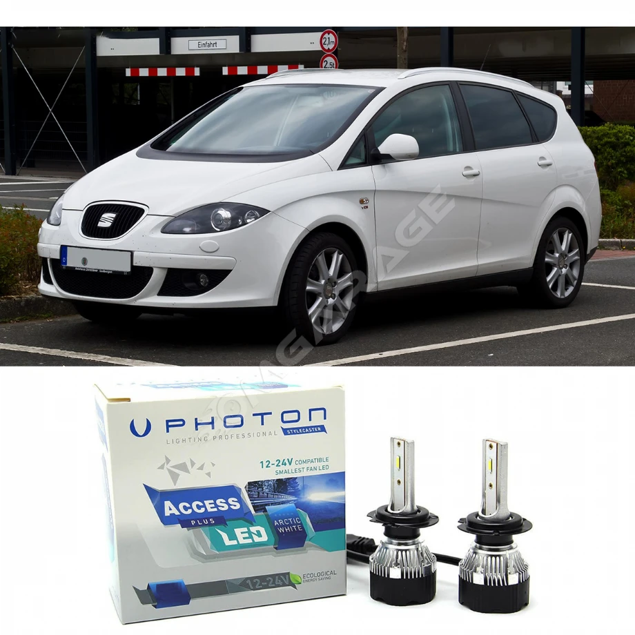 Seat Altea Led Xenon Uzun Far Ampulü H1 Access Yeni Seri Beyaz 2004+