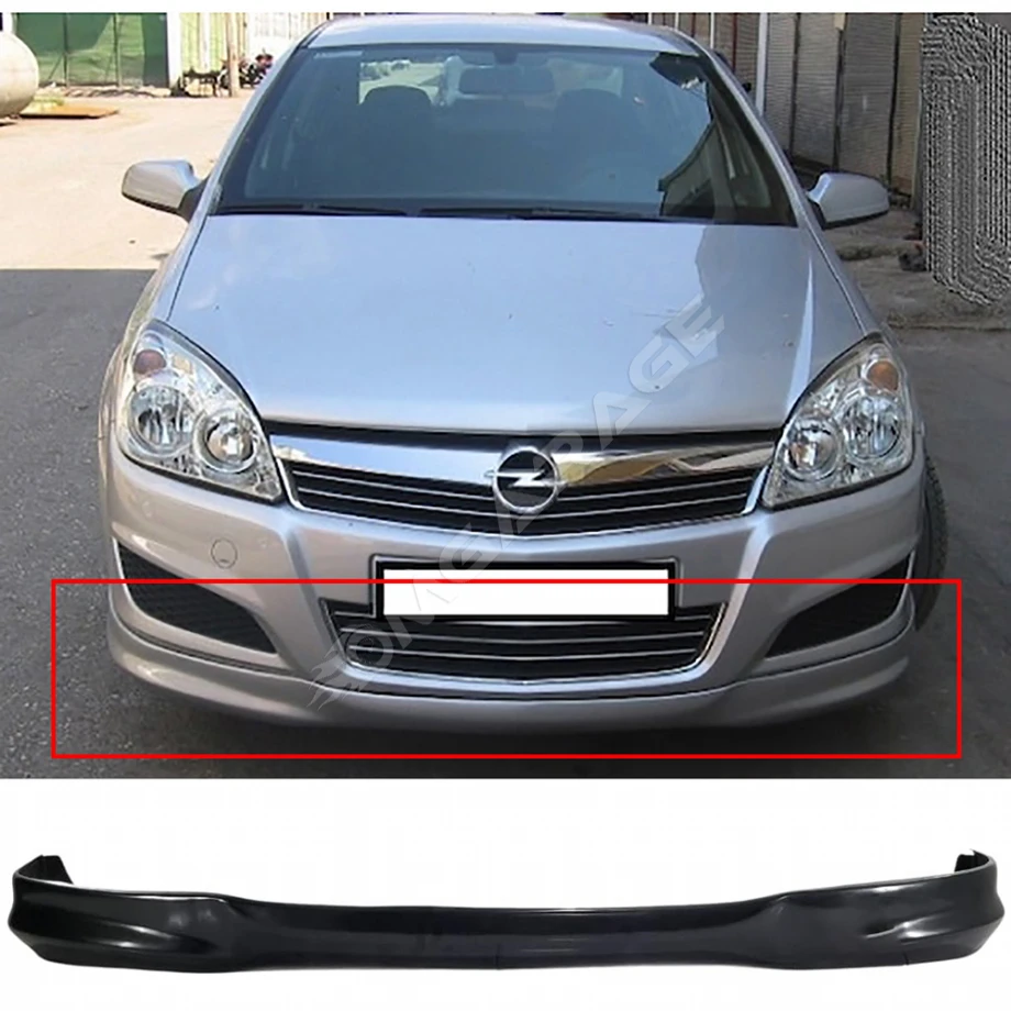Opel Astra H Ön Ek Plastik Siyah karlık-ön-ek-bodykit 2010 2011 2012 Makyajlı Kasa
