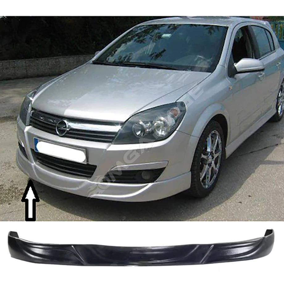 Opel Astra H Ön Ek Plastik Siyah karlık-ön-ek-bodykit 2004 2005 2006 2007 2008 2009 Makyajsız Kasa