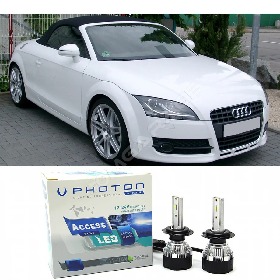 Audi TT 8J Sis Far Ampulü H11 Access Yeni Seri Beyaz 2006-2014
