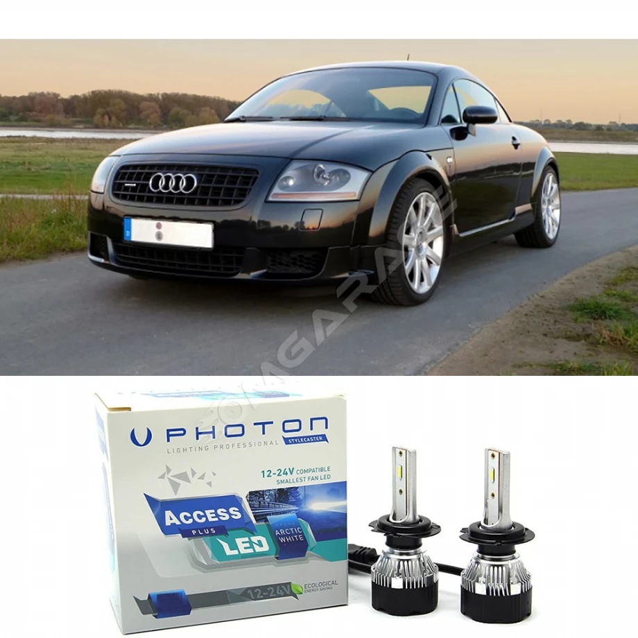 Audi TT 8N Uzun Far Ampulü H7 Access Yeni Seri Beyaz 1998-2006