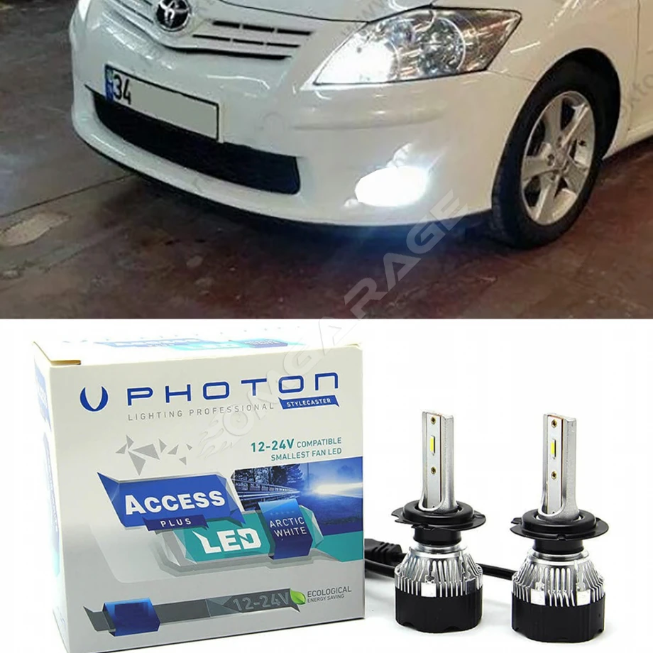Toyota Auris Led Xenon Uzun Far Ampulü HB3 Access Yeni Seri Beyaz 2006-2012