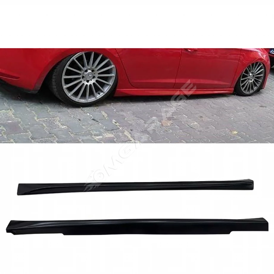 Toyota Auris Yan Marşpiyel Seti Mat Siyah Plastik 2 Adet 2006 2007 2008 2009 2010