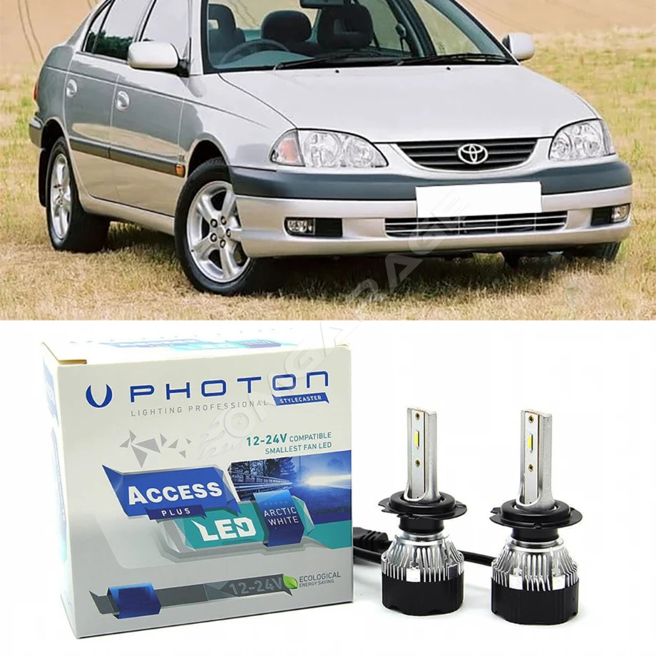 Toyota Avensis Led Xenon Kısa Far Ampulü H7 Access Yeni Seri Beyaz 2000-2003