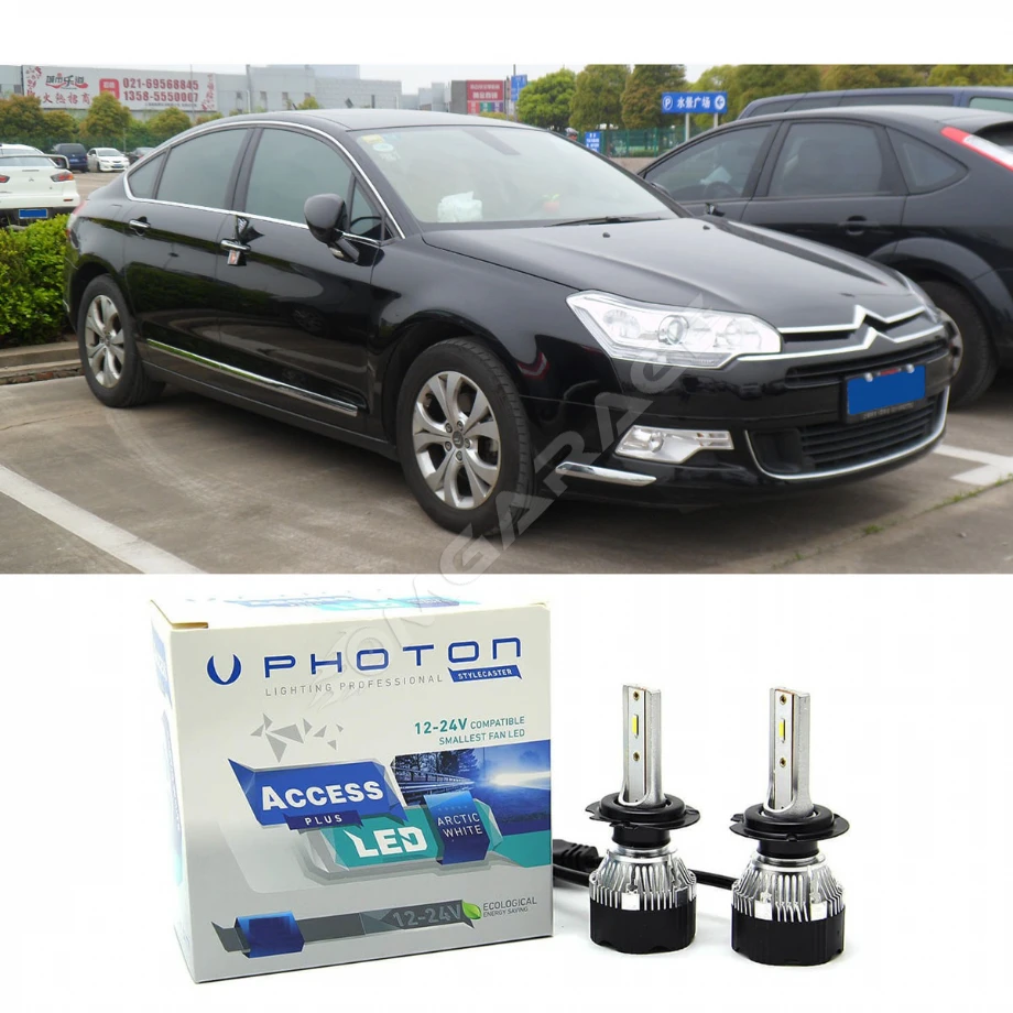 Citroen C5 Led Xenon Sis Far Ampulü H11 Access Yeni Seri Beyaz