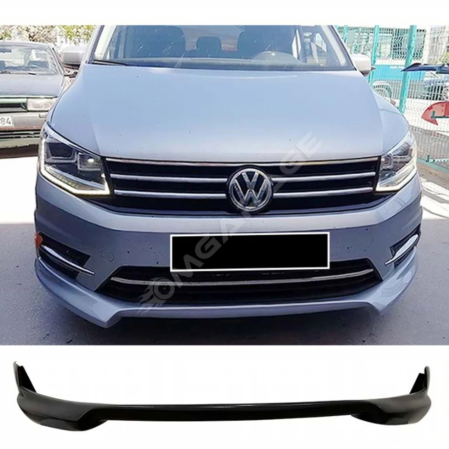 Vw Caddy Mk3 Ön Ek Plastik Siyah karlık-ön-ek-bodykit 2015 2016 2017 2018 2019 2020