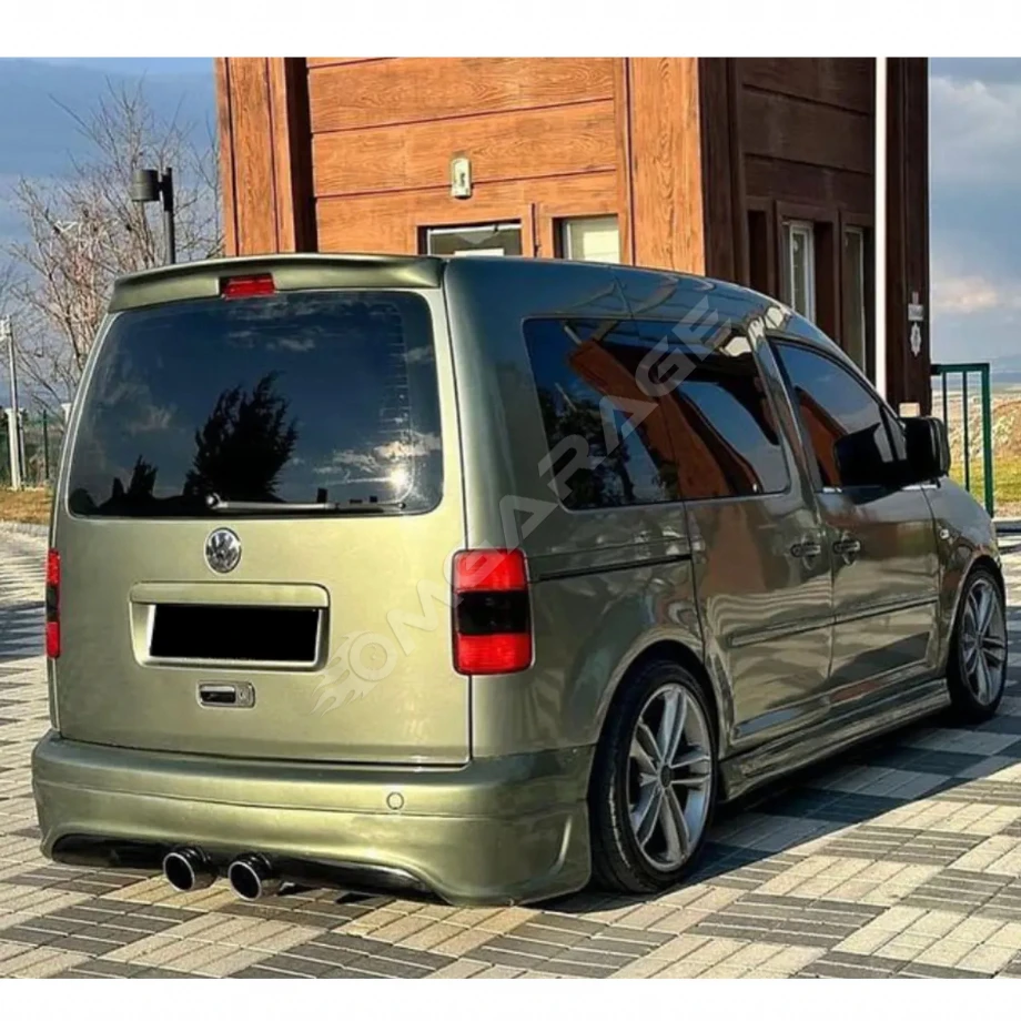Vw Caddy Arka Ek Arka Ek Plastik Siyah Difüzör 2004-2010 Arka-bodykit-ek-karlık