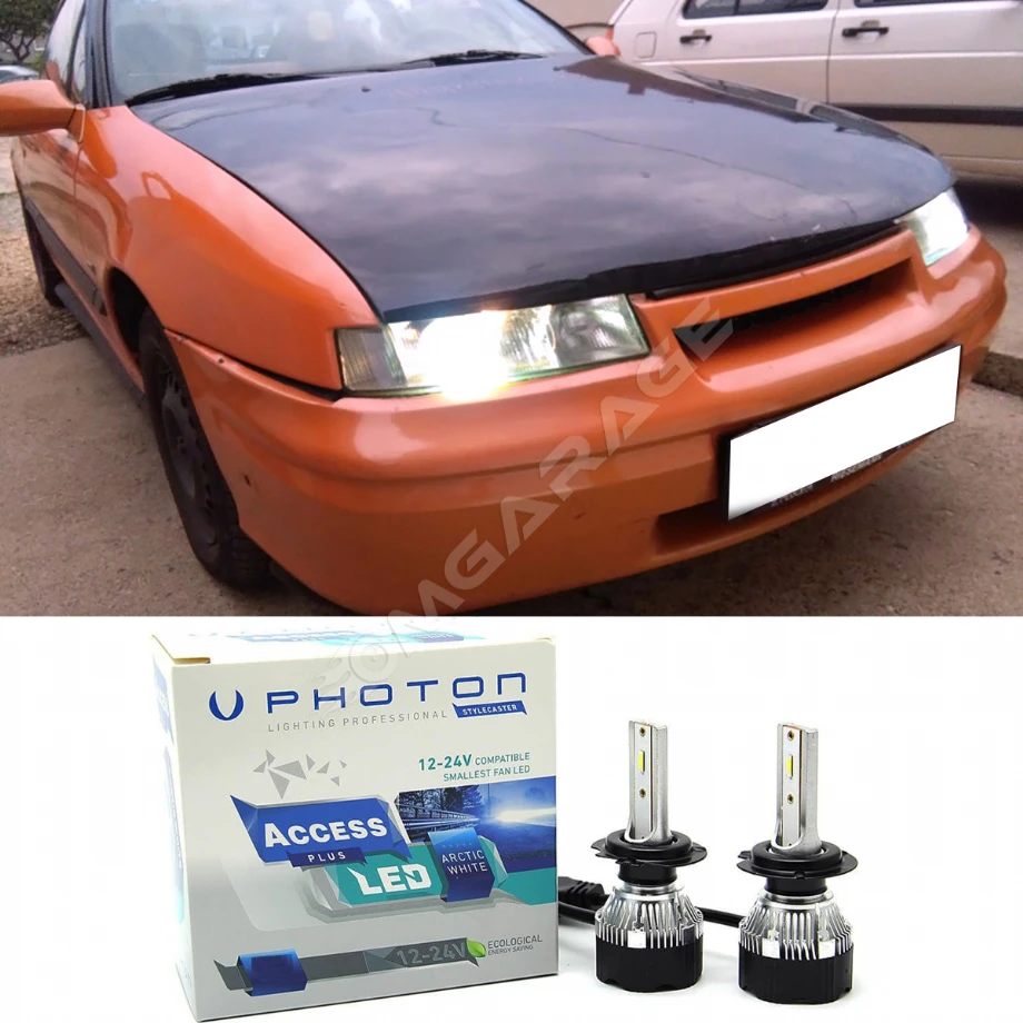 Opel Calibra Led Xenon Uzun Far Ampulü H1 Access Yeni Seri Beyaz