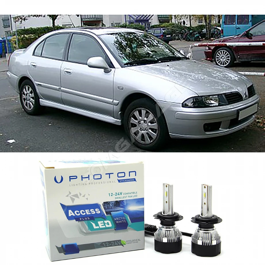 Mitsubishi Carisma Led Xenon Uzun + Kısa Far Ampulü H4 Access Yeni Seri Beyaz