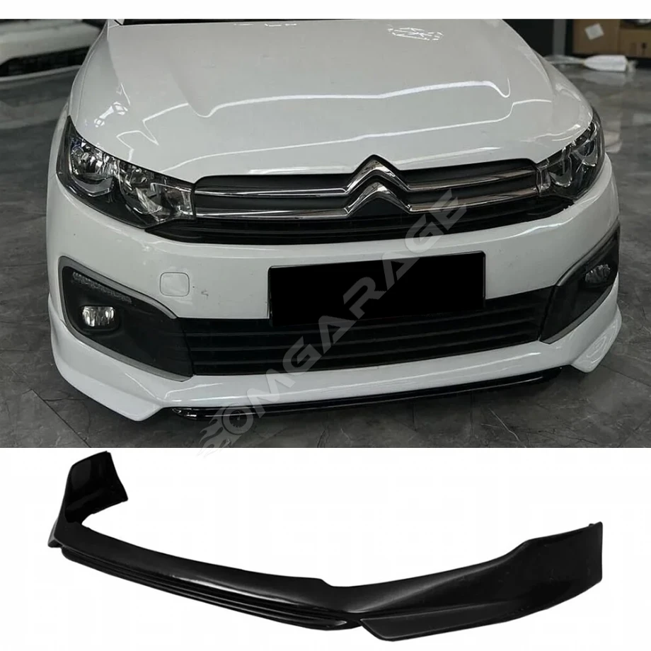 Citroen C Elysee Ön Ek Plastik Siyah karlık-ön-ek-bodykit Makyajlı Kasa 2018 ve üzeri
