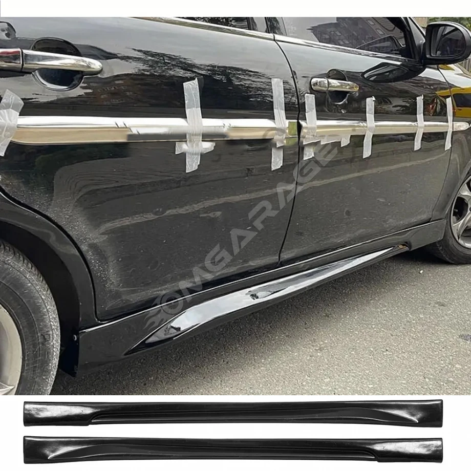 Kia Cerato Yan Marşpiyel Seti Mat Siyah Plastik 2 Adet