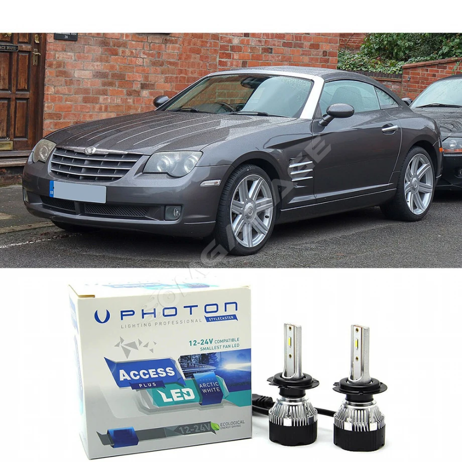 Chrysler Crossfire Kısa Far Ampulü H7 Access Yeni Seri Beyaz 2003-2009