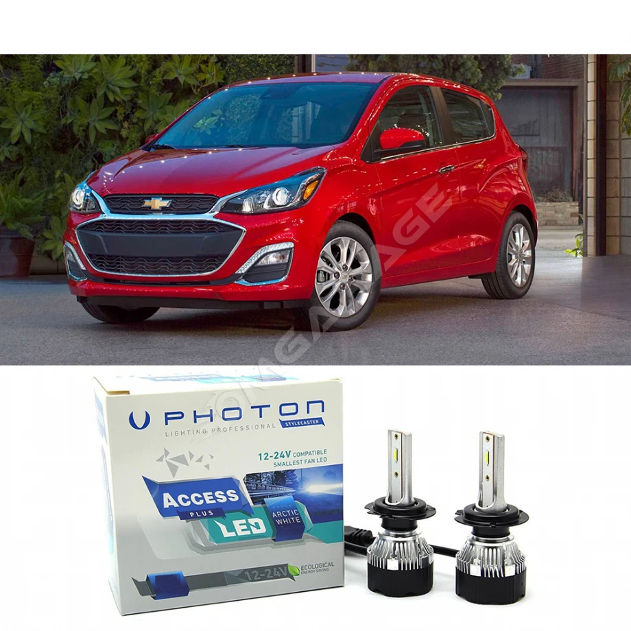 Chevrolet Spark Uzun + Kısa Far Ampulü H4 Access Yeni Seri Beyaz 2016-2021