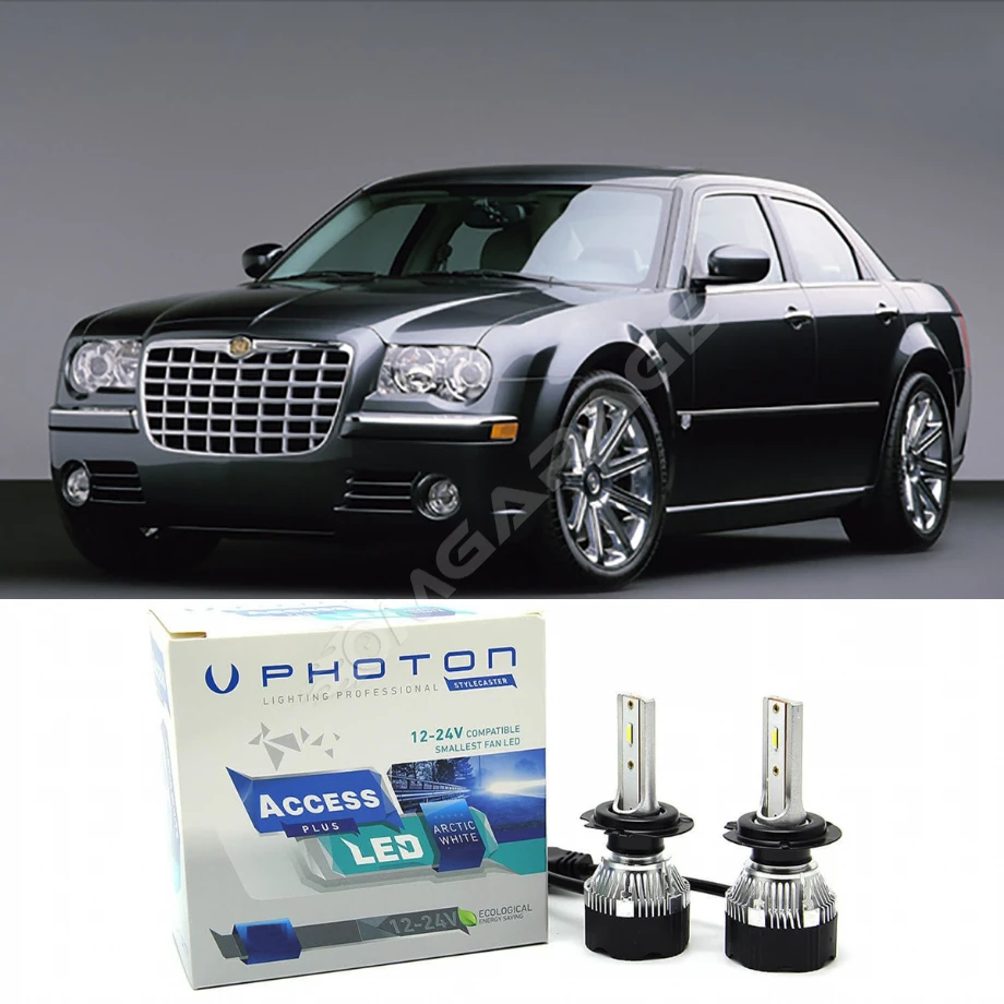 Chrysler 300 C Led Xenon Uzun Far Ampulü HB3 9005 Access Yeni Seri Beyaz 2004-2012