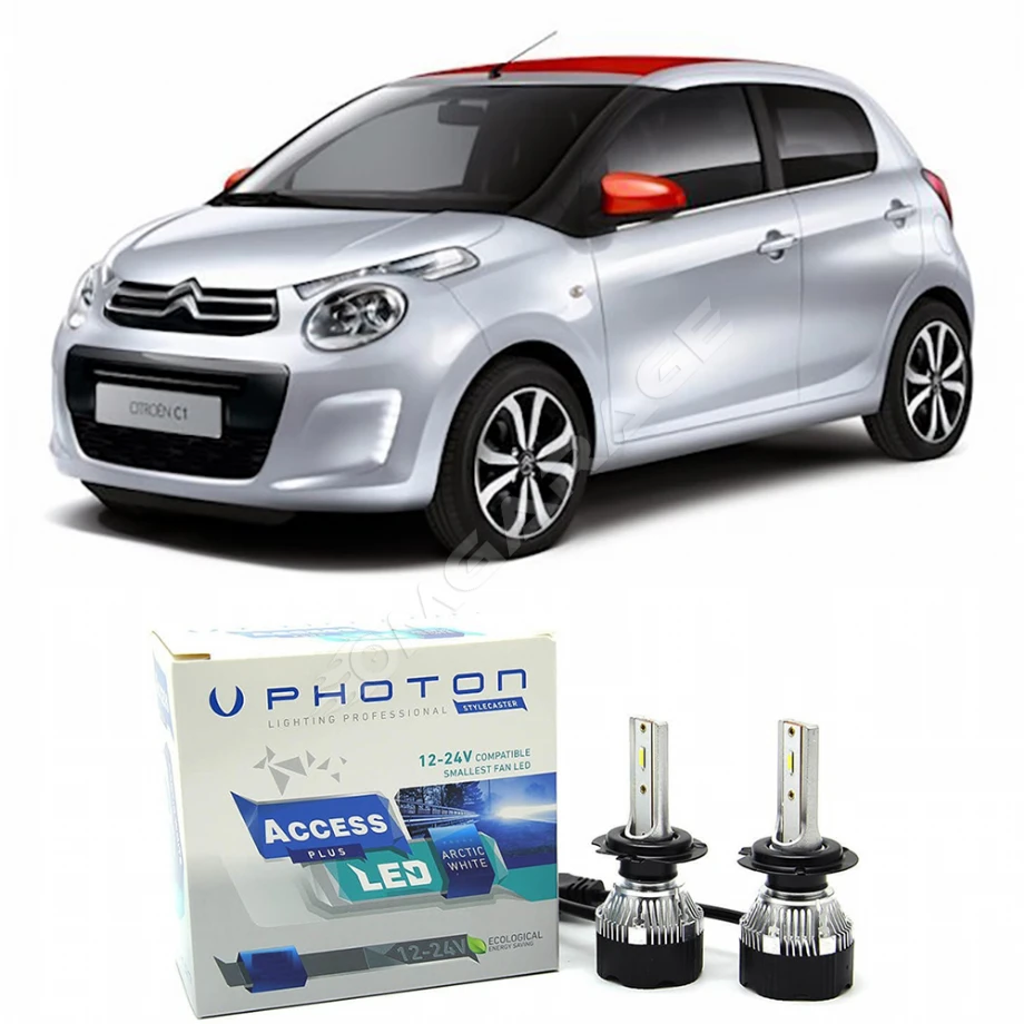 Citroen C1 Uzun Far Ampulü H7 Access Yeni Seri Beyaz 2014-2022