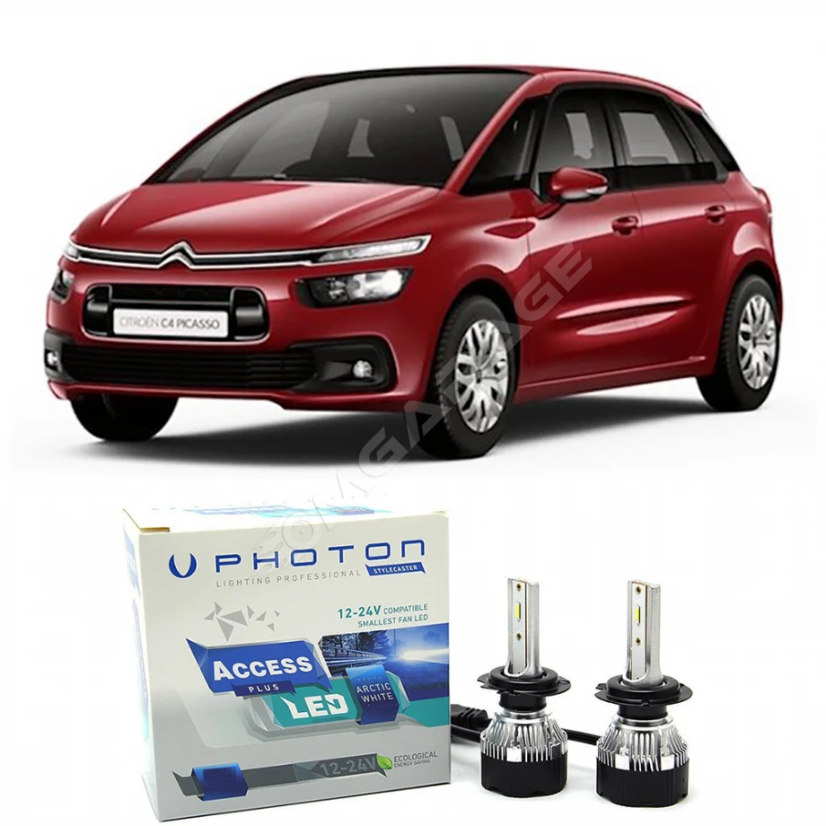 Citroen C4 Picasso Uzun Far Ampulü H7 Access Yeni Seri Beyaz 2013-2018