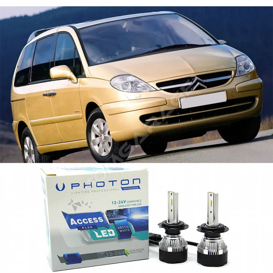Citroen C8 Kısa Far Ampulü H7 Access Yeni Seri Beyaz 2002-2014