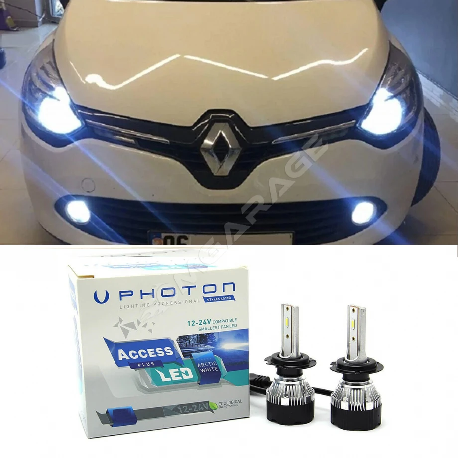 Renault Clio 4 Led Xenon Sis Far Ampulü H16 Access Yeni Seri Beyaz