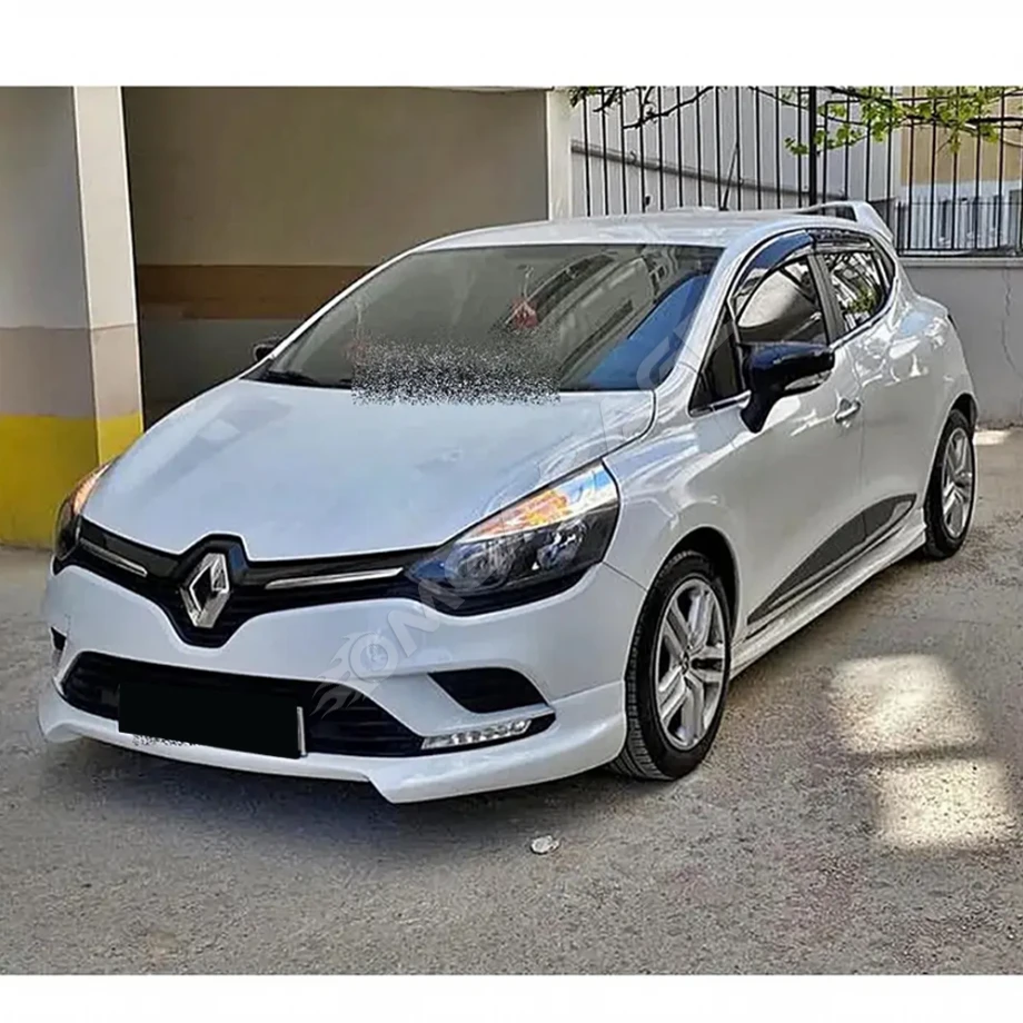 Renault Clio 4 Sport Ön Ek Plastik Siyah karlık-ön-ek-bodykit 2016 2017 2018 2019 Makyajlı Kasa