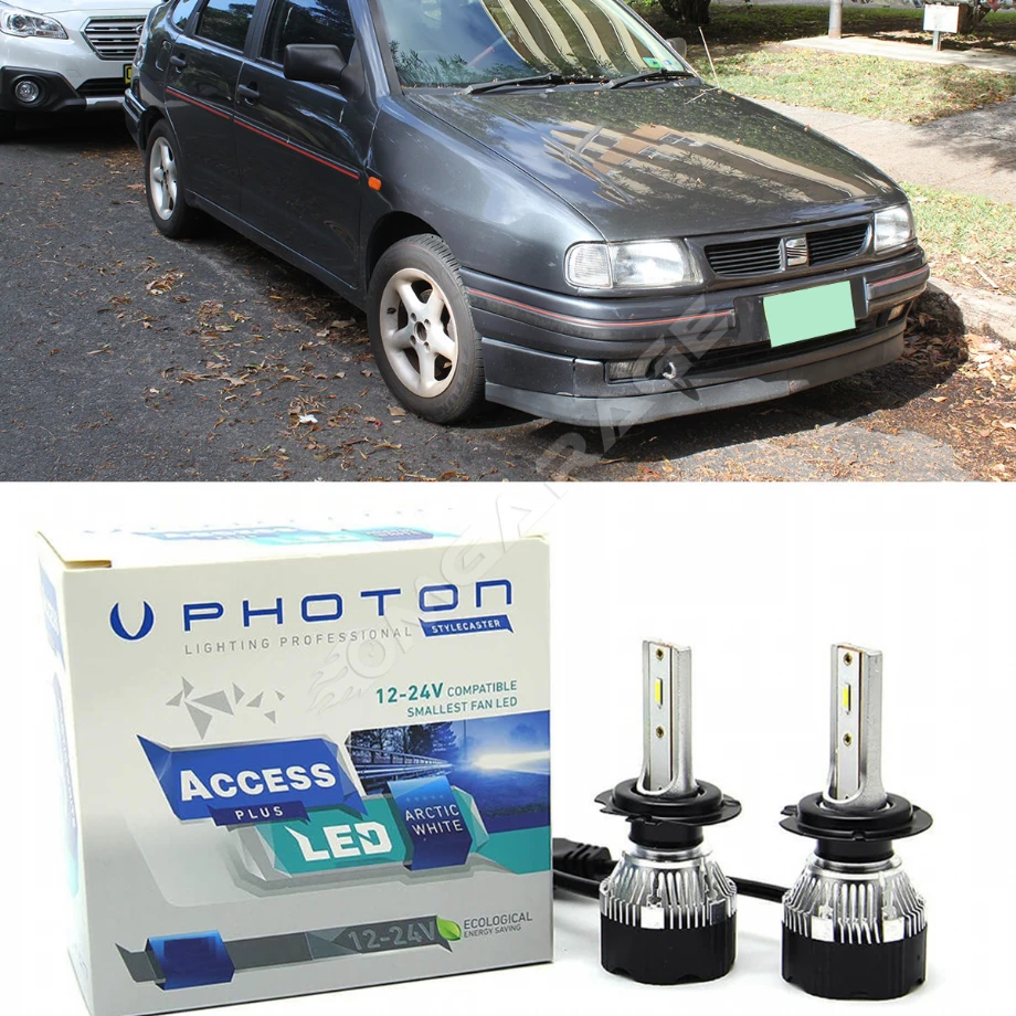 Seat Cordoba Led Xenon Uzun+Kısa Far Ampulü H4 Access Yeni Seri Beyaz 1993-1999