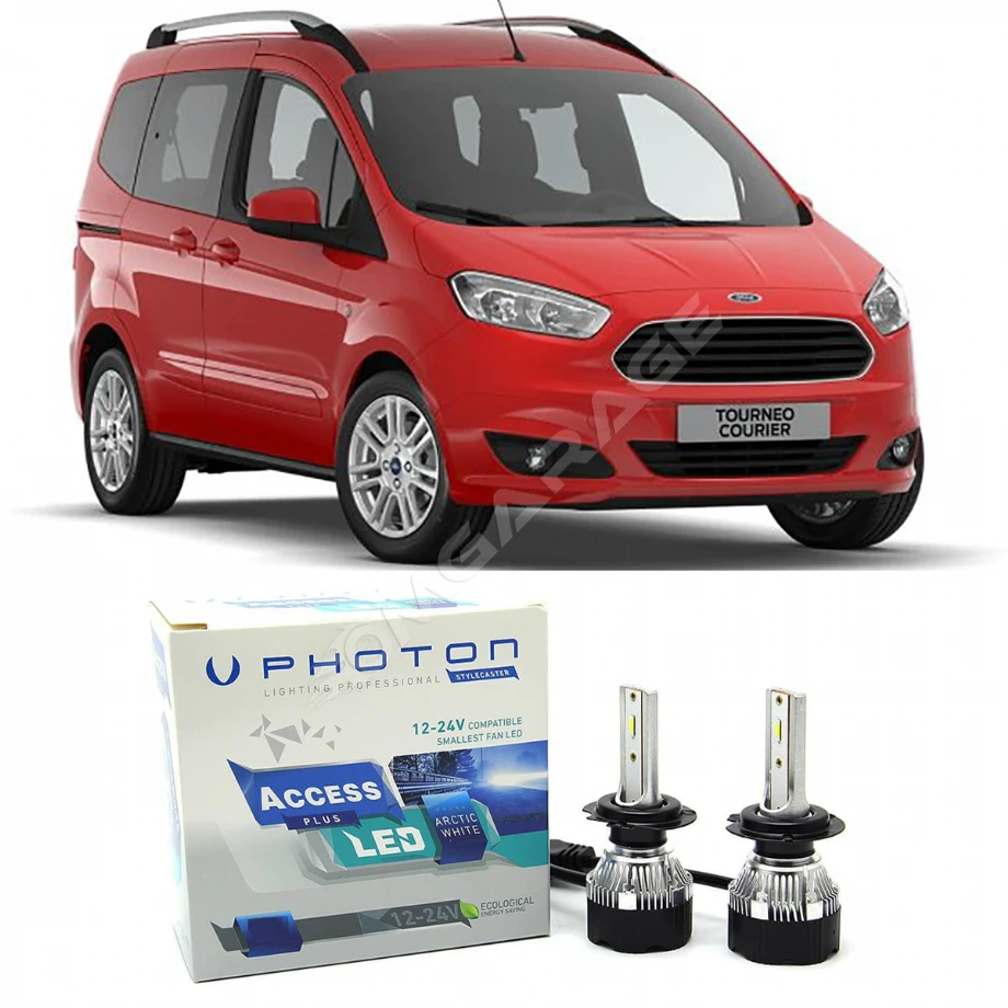 Ford Tourneo Courier Led Xenon Sis Farı Ampulü H11 Access Yeni Seri Beyaz