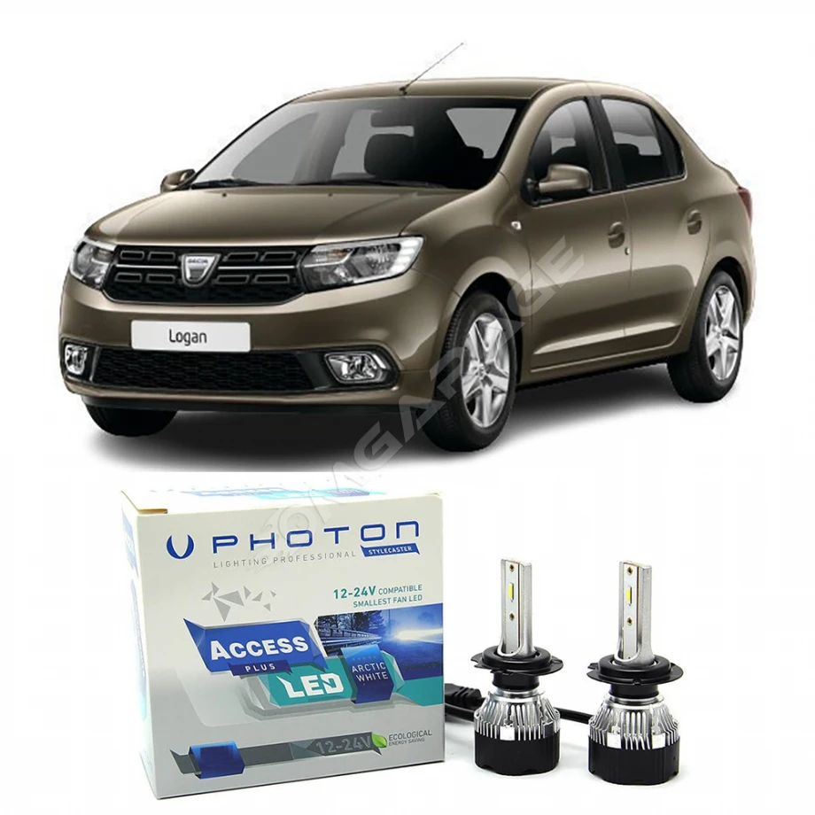 Dacia Logan Kısa Far Ampulü H7 Access Yeni Seri Beyaz 2012-2021