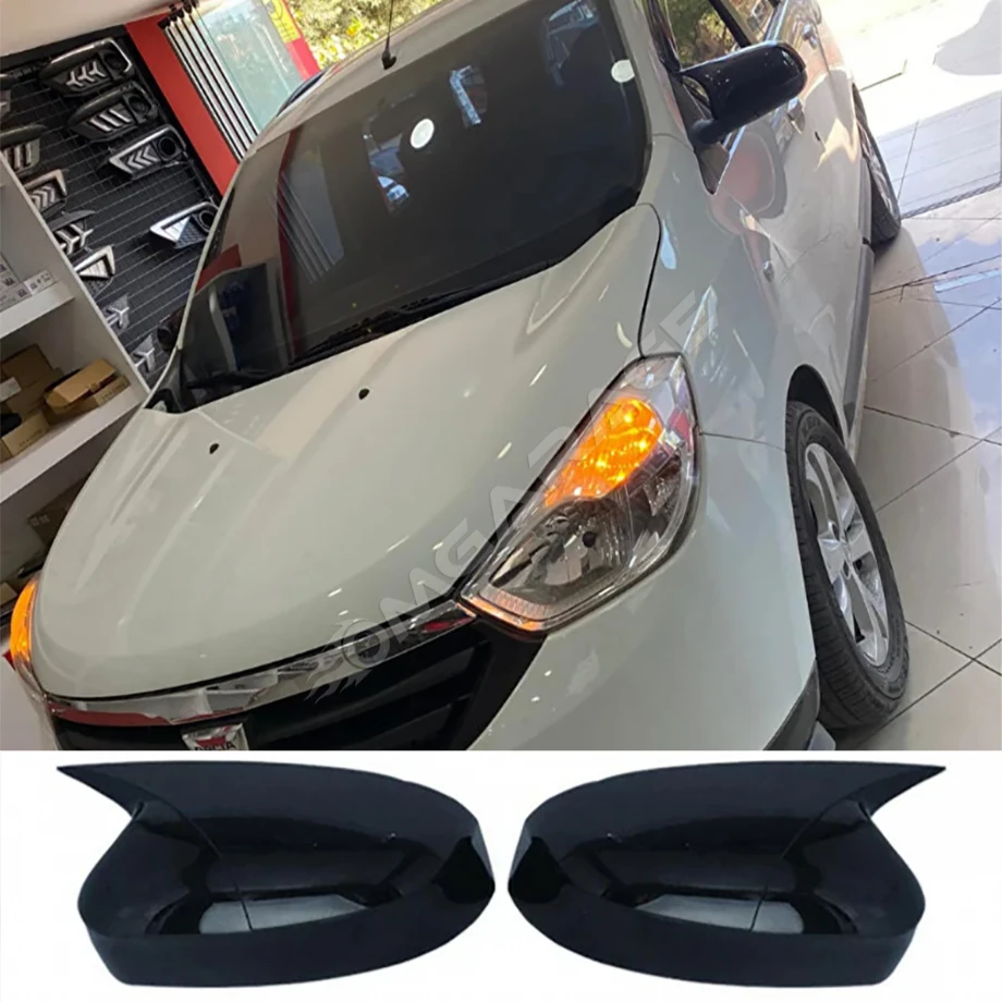 Dacia Dokker Batman Yarasa Ayna Kapağı Parlak Siyah ABS 2012 - 2021