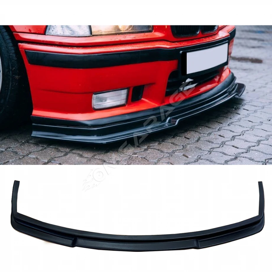 Bmw E36 GTR Ön Lip Plastik Parlak Siyah karlık-ön-ek-bodykit