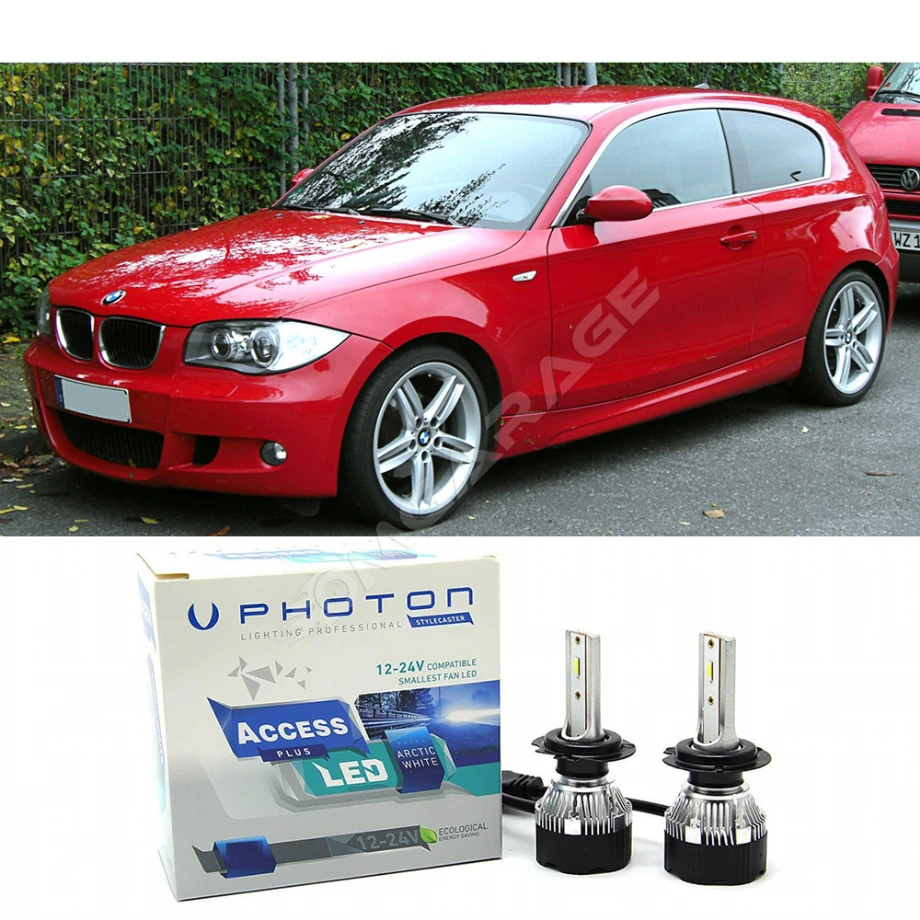 Bmw E81 Uzun Far Ampulü H7 Access Yeni Seri Beyaz 2004-2011