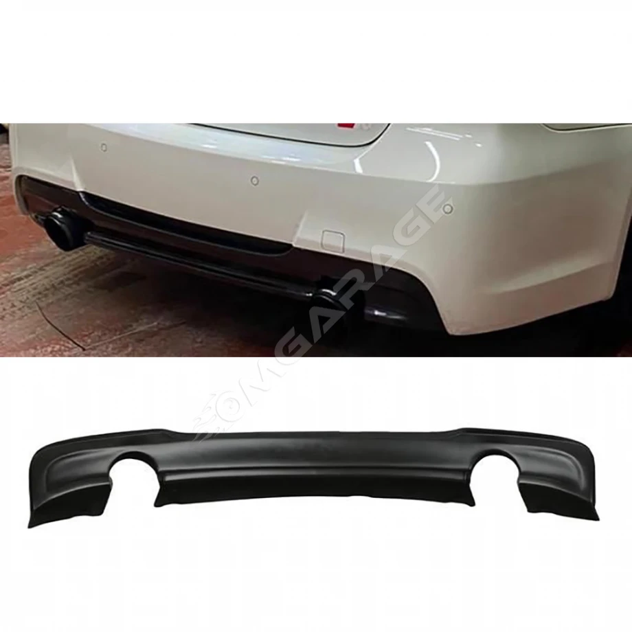 Bmw E90 M Technic Difüzör Difizör Plastik Parlak Siyah 2004 - 2011 3 Serisi Arka-bodykit-ek-karlık