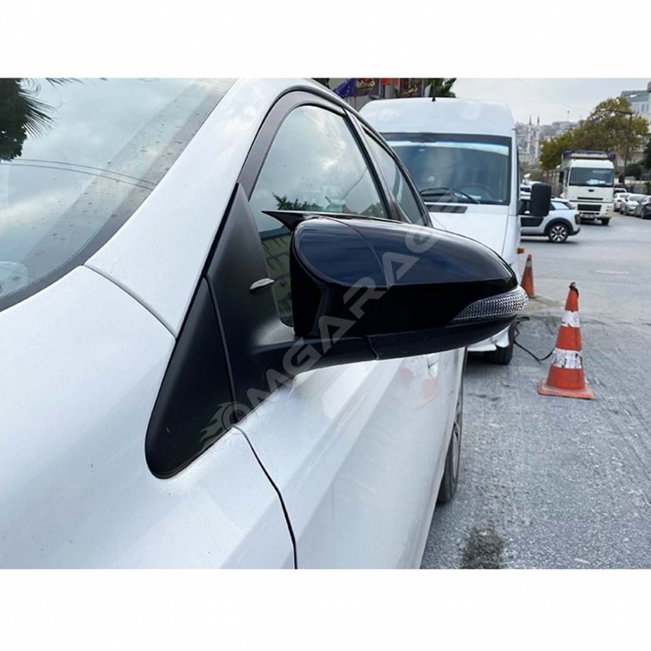Toyota Corolla E170 Batman Yarasa Ayna Kapağı Piano Black 2013 2014 2015 2016 2017 2018