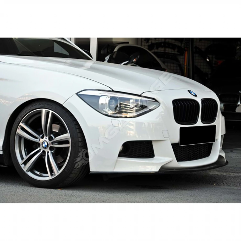 Bmw F20 M Technic Düz Ön Lip Plastik Parlak Siyah karlık-ön-ek-bodykit 2011 2012 2013 2014