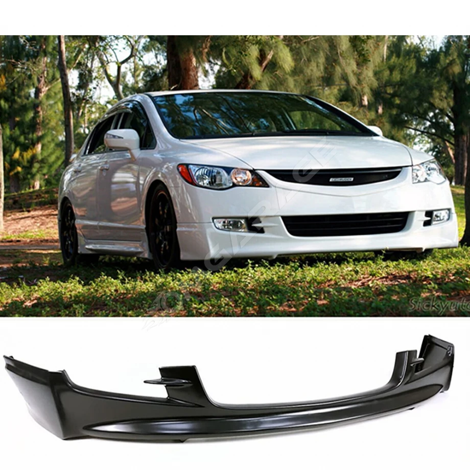 Honda Civic Fd6 Makyajsız Kasa Mugen Ön Ek Plastik Siyah karlık-ön-ek-bodykit 2006 2007 2008 2009