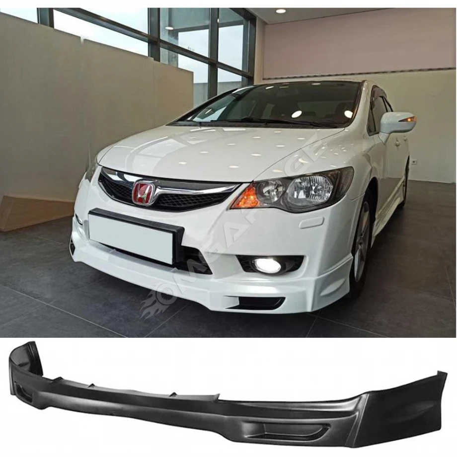 Honda Civic Fd6 Makyajlı Kasa Mugen Ön Ek Plastik Siyah karlık-ön-ek-bodykit 2009 2010 2011