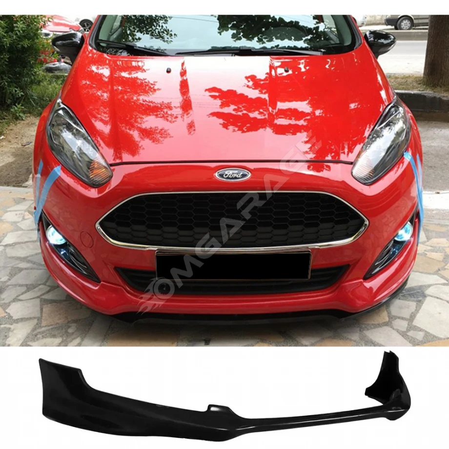 Ford Fiesta Ön Ek Plastik Siyah karlık-ön-ek-bodykit 2014 2015 2016 2017 Makyajlı Kasa