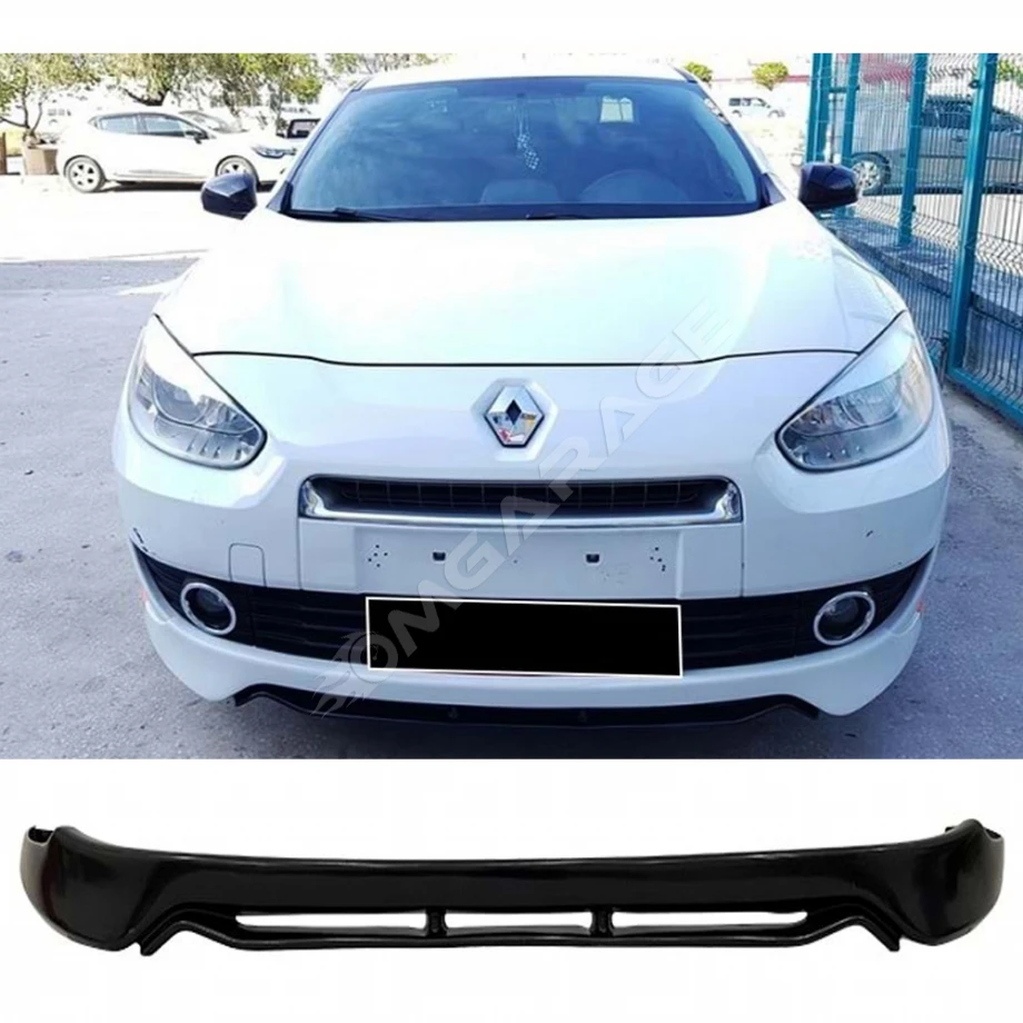Renault Fluence GT Ön Ek Plastik Siyah karlık-ön-ek-bodykit 2009 2010 2011 2012 Makyajsız Kasa