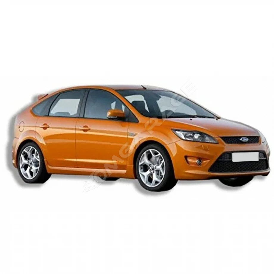 Ford Focus 2 Yan Marşpiyel Seti Mat Siyah Plastik 2 Adet 2004 2005 2006 2007 2008 2009 2010