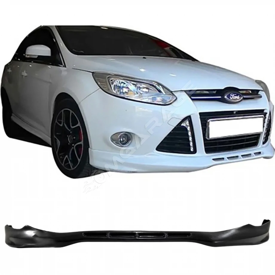 Ford Focus 3 Ön Ek Plastik Siyah karlık-ön-ek-bodykit 2012 2011 2014 Makyajsız Kasa
