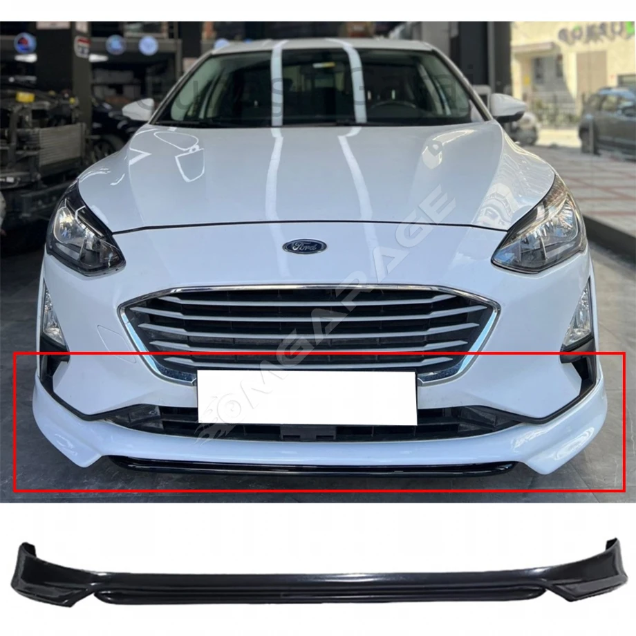 Ford Focus 4 Sedan Ön Ek Plastik Siyah karlık-ön-ek-bodykit 2019-2022