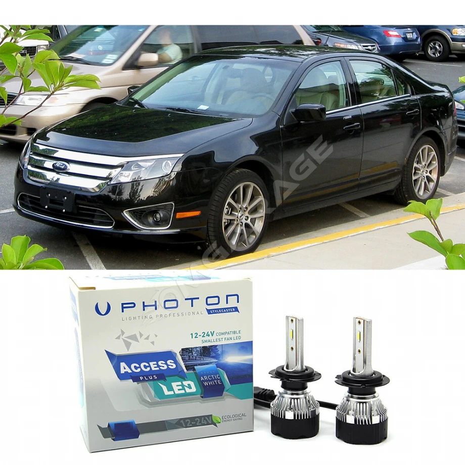 Ford Fusion Uzun + Kısa Far Ampulü H4 Access Yeni Seri Beyaz 2004-2013