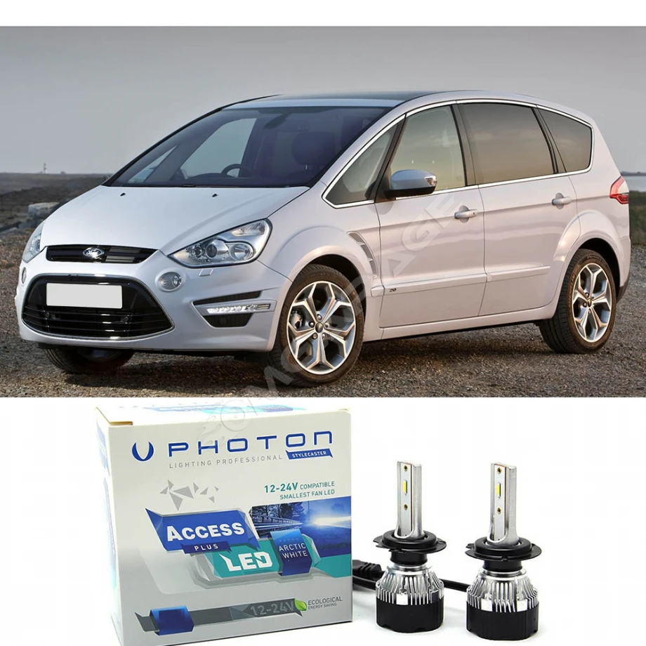 Ford S-Max Kısa Far Ampulü H7 Access Yeni Seri Beyaz 2006-2015
