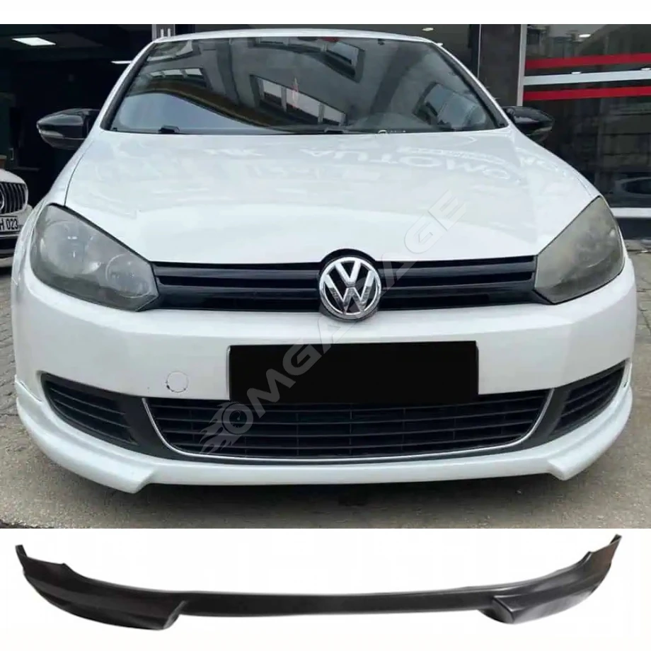 Vw Golf 6 Rieger Ön Ek Plastik Siyah karlık-ön-ek-bodykit 2008 2009 2010 2011 2012