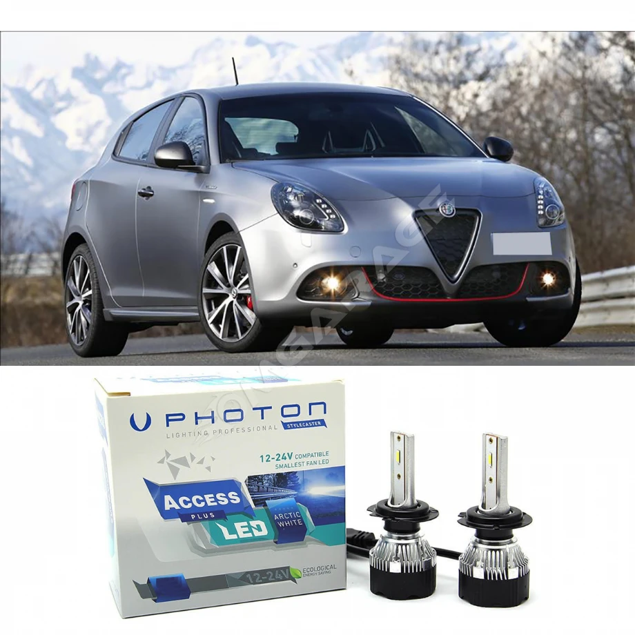 Alfa Romeo Giulietta Led Xenon Kısa Far Ampulü H7 Access Yeni Seri Beyaz