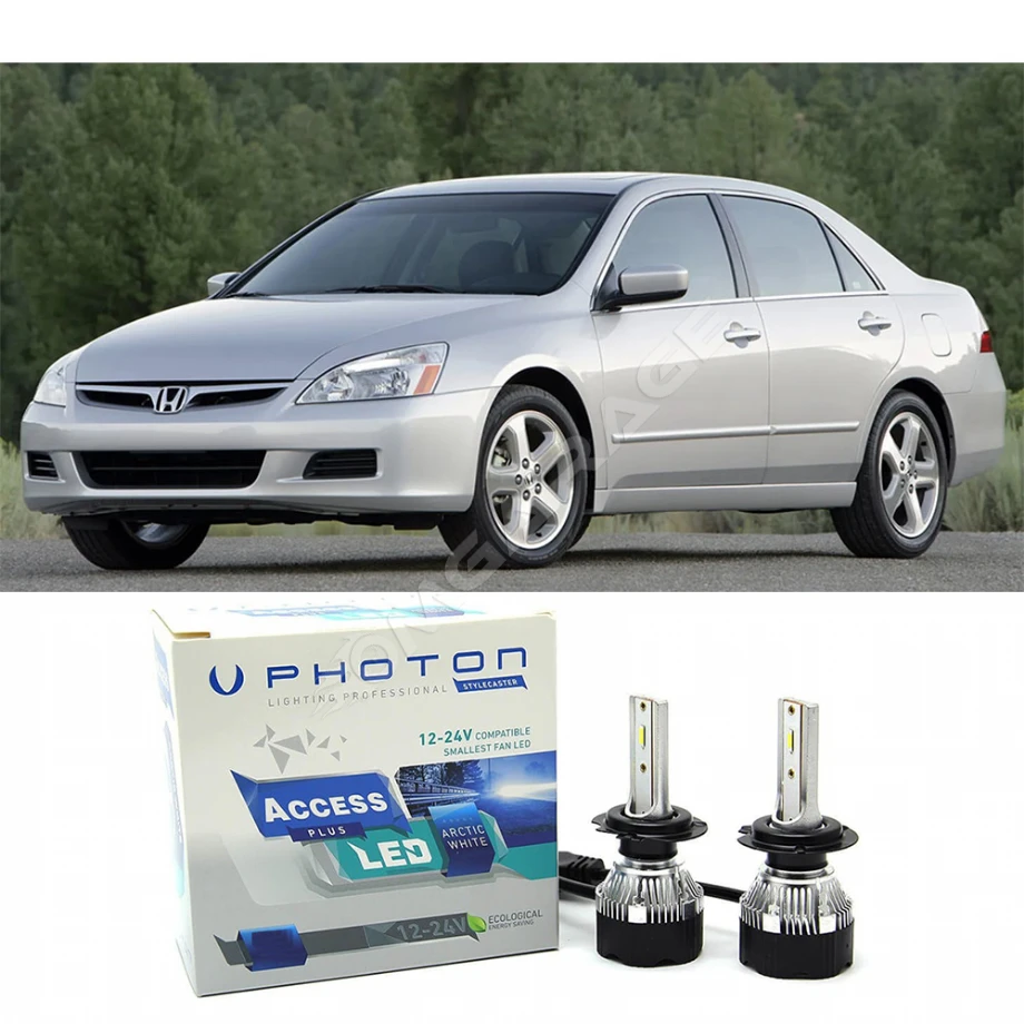 Honda Accord Uzun Far Ampulü H1 Access Yeni Seri Beyaz 2002-2008