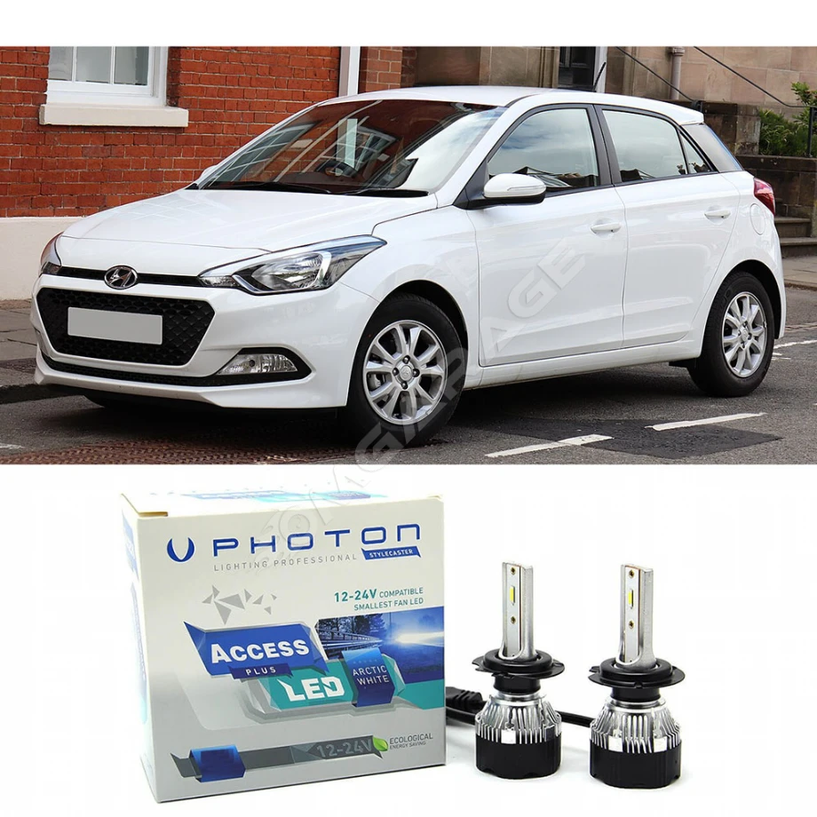 Hyundai i20 Uzun Far Ampulü H7 Access Yeni Seri Beyaz 2015-2020
